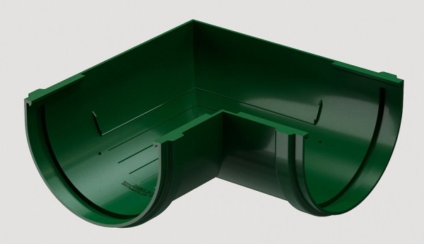 Угловой элемент 90˚ПВХ Docke STANDART зеленый купить в Пустошке