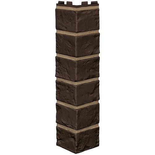 Угол наружный ТЕХНОНИКОЛЬ Оптима Кирпич Тёмно-коричневый купить в Пустошке