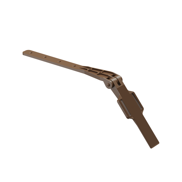 Крепление регулируемое для кронштейна желоба Docke Premium ПВХ - Каштан купить в Пустошке