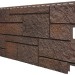 Фасадная панель VOX Sandstone (Сандстоун) темно коричневый купить в Пустошке