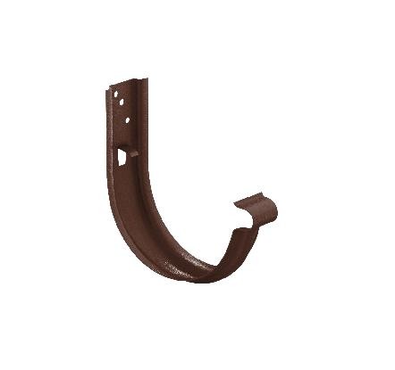 Водосток Aquasistem, Система 150/100 - Крюк универсальный с комплектом крепления RAL 8017 Коричневый matt купить в Пустошке