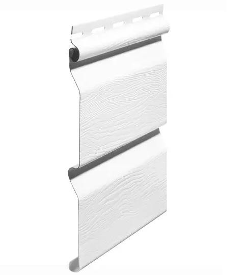 Виниловый сайдинг fineber - "стандарт", белый купить в Пустошке