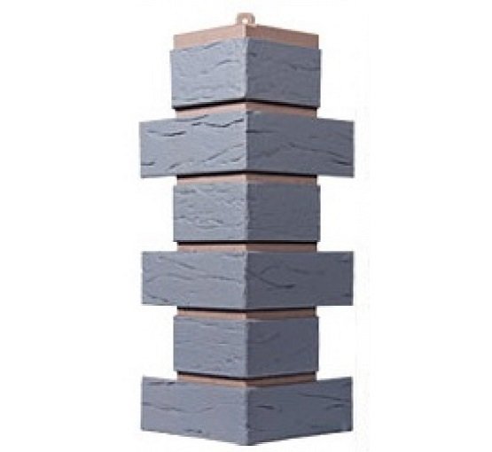 Угол T-Сайдинг-Кирпич Саман Серый купить в Пустошке