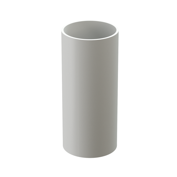 Труба водосточная 1 м ПВХ Docke STANDART пломбир купить в Пустошке