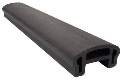 Перила вехнее фигурное Woodvex Select Графит