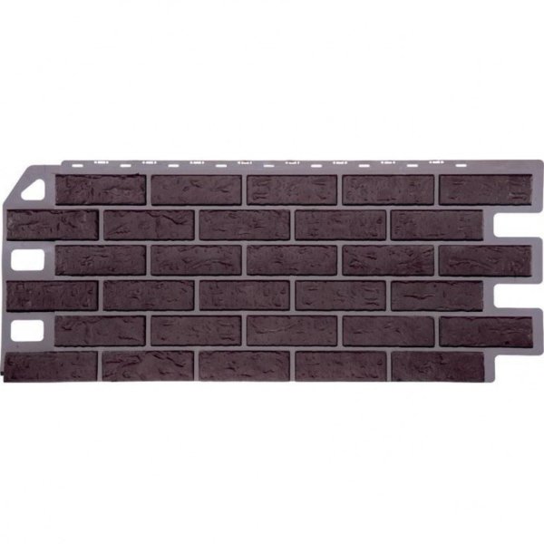 Фасадная панель FineBer, Кирпич, Жженый купить в Пустошке