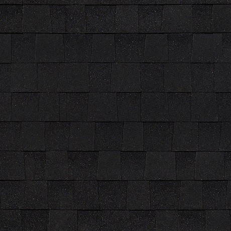Двухслойная ламинированная черепица Shinglas, серия Фазенда – Чёрный купить в Пустошке