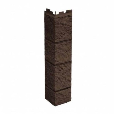 Угол наружный ТЕХНОНИКОЛЬ Оптима Песчаник Темно-коричневый