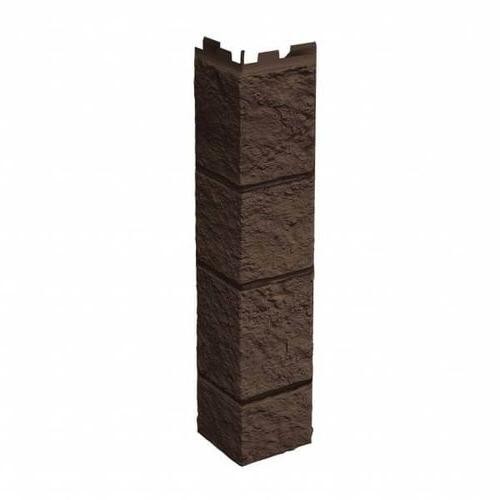 Угол наружный ТЕХНОНИКОЛЬ Оптима Песчаник Темно-коричневый купить в Пустошке