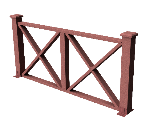 Ограждения декоративное ДПК GRINDERDECO  Тауэр мербау купить в Пустошке