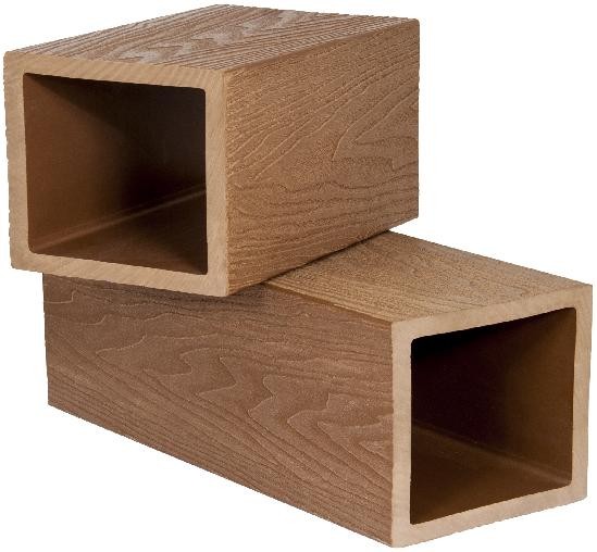 Столб опорный Polivan SINGARAJA 3D фактура дерева, песочный купить в Пустошке