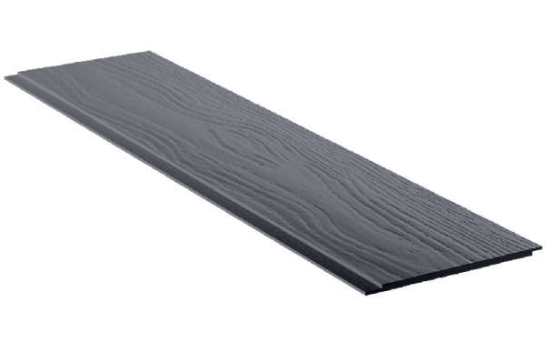Фиброцементный сайдинг Фибростар Одноцветный 190х3000х8мм КР 19 Графитовый Серый купить в Пустошке