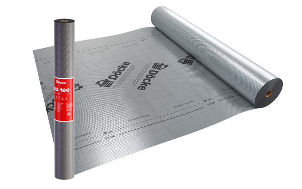 Пароизоляционная пленка Docke, BD 100 (повышенной прочности) купить в Пустошке