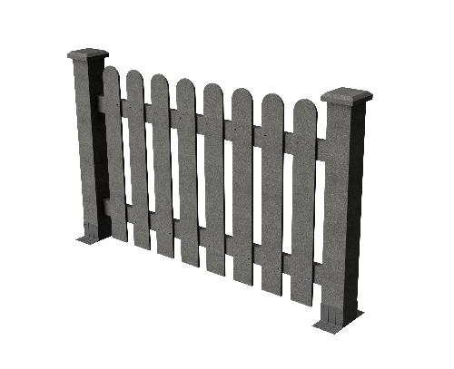 Ограждения декоративное ДПК GRINDERDECO  Сежурне серый базальт купить в Пустошке