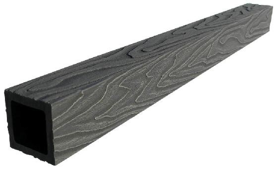 Балясина ДПК 3D GardenParkett фактура дерева Графит купить в Пустошке