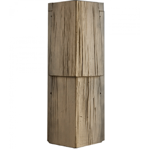 Угол T-Сайдинг-Щепа дуб ЭКО-2 Сосна купить в Пустошке