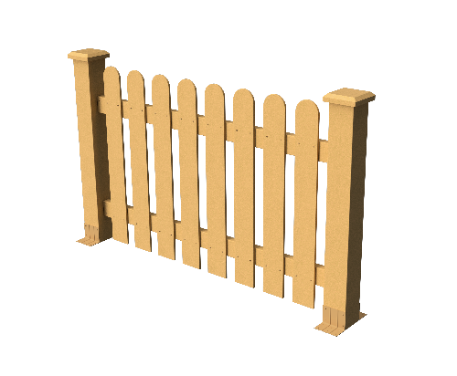 Ограждения декоративное ДПК GRINDERDECO Сежурне песчаник купить в Пустошке