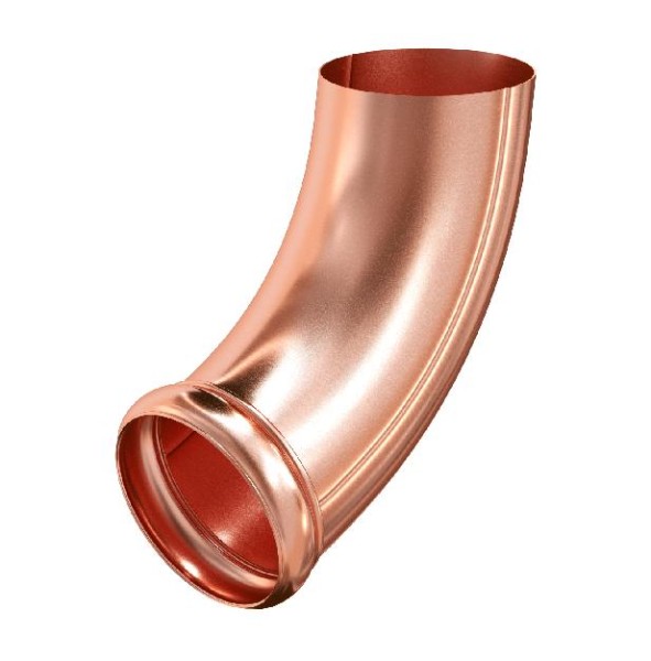 Водосток Aquasistem, система 150/100 - Отвод трубы декоративный медный купить в Пустошке
