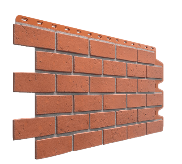 Фасадная панель Docke, Berg, Ziegelberg Кирпичный купить в Пустошке