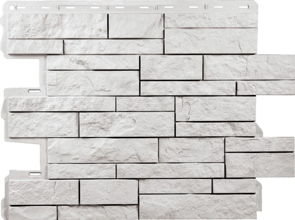 Фасадная панель Альта-Профиль Шотландия Белый купить в Пустошке