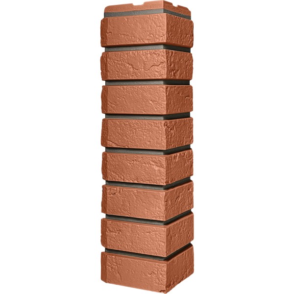 Угол наружный ДАЧНЫЙ Серия Баварский кирпич Терракотовый купить в Пустошке