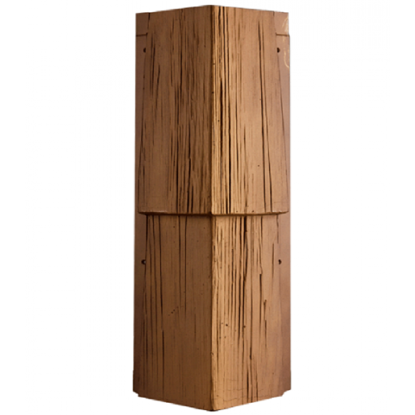 Угол T-Сайдинг-Щепа дуб ЭКО-2 Орех купить в Пустошке