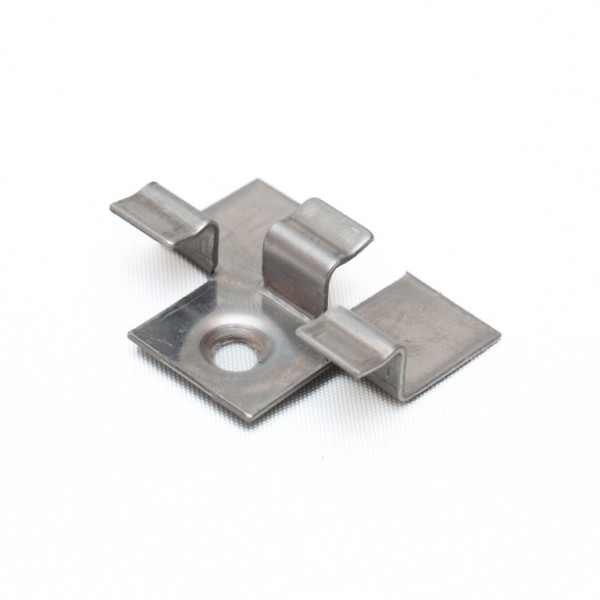 Клипса Ecodecking рядовая 8 мм, зазор 3 мм купить в Пустошке