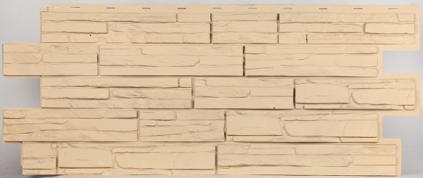 Фасадная панель T-Сайдинг-Альпийская сказка Желтый купить в Пустошке