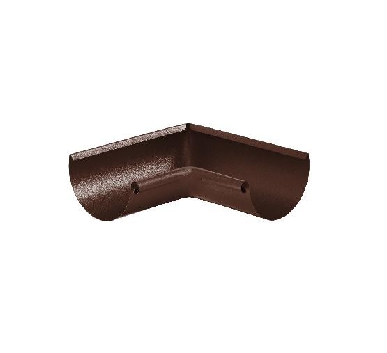 Водосток Aquasistem, Система 150/100 - Угол желоба, внутренний 90° RAL 8017 Коричневый matt купить в Пустошке