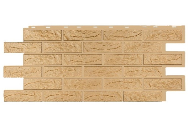 Фасадная панель T-Siding Лондон Брик Эко Крем купить в Пустошке