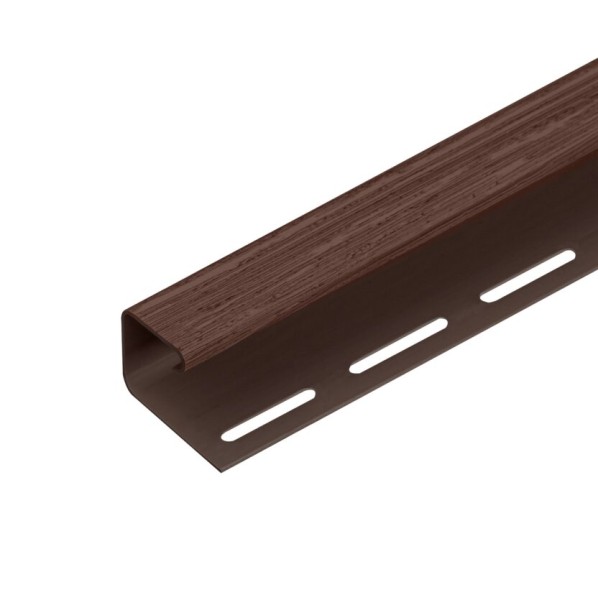 J-профиль TECOS ЛЮКС 3,05м ИТАЛЬЯНСКИЙ ОРЕХ купить в Пустошке