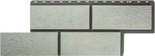 Фасадная панель Альта-Профиль Неаполитанский камень - Белый купить в Пустошке