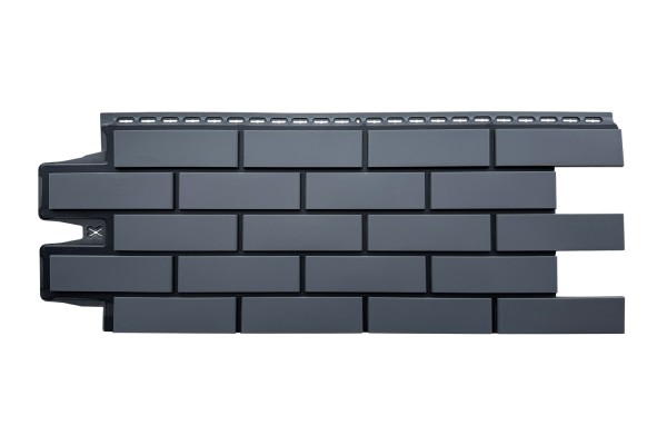 ФП Grand Line клинкерный кирпич ПРЕМИУМ Графит (шов RAL 9005) купить в Пустошке