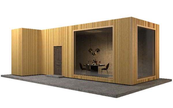 Фасадная панель GRINDERDECO, ДПК,двухсторонняя Песчаник купить в Пустошке