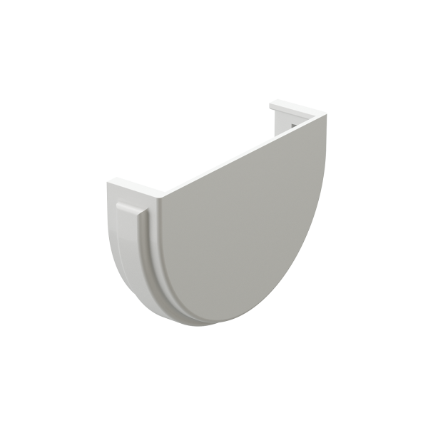 Заглушка желоба Docke Premium ПВХ - Пломбир купить в Пустошке