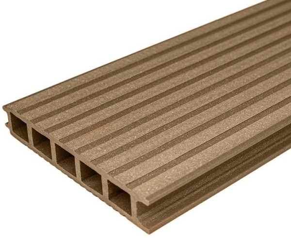 Террасная доска из ДПК бесшовная holzhof, Орех купить в Пустошке
