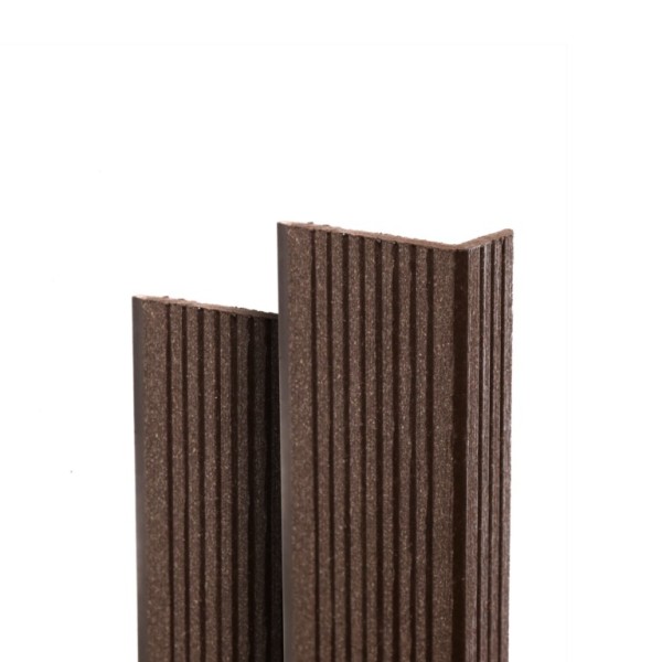 Угол торцевой Ecodecking Некст 70х35x3000 Шоколад купить в Пустошке