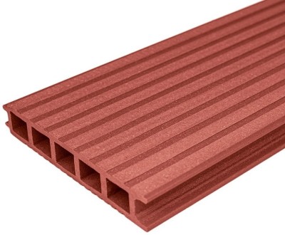 Террасная доска из ДПК бесшовная holzhof, Терракот
