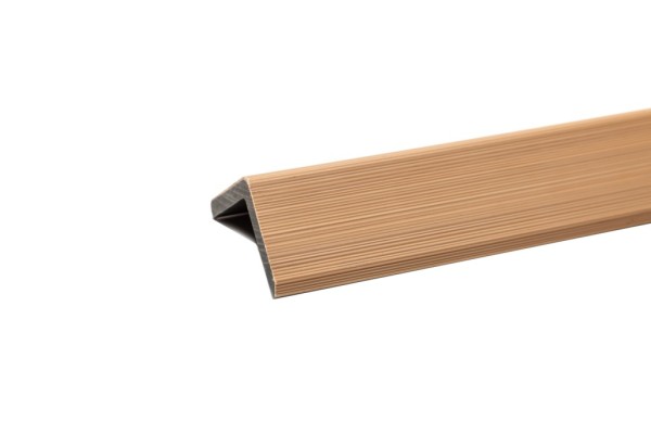 Уголок торцевой Ecodecking Скай коэкструзия 45х45х3000 Бук купить в Пустошке