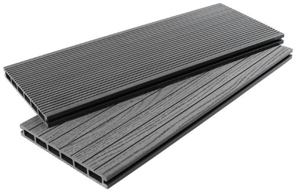 Террасная доска ДПК - ДеревоПласт- DP Standart+ графит купить в Пустошке