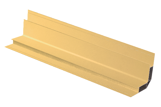 Угловой элемент внутренний,алюминиевый, бежевый купить в Пустошке