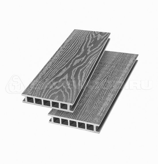 Террасная доска из ДПК SW-Fagus «SaveWood» пепельный купить в Пустошке