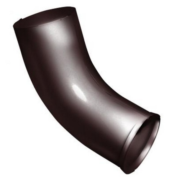 Водосток Grand Line 125x90 – Колено сливное RAL 8017 купить в Пустошке