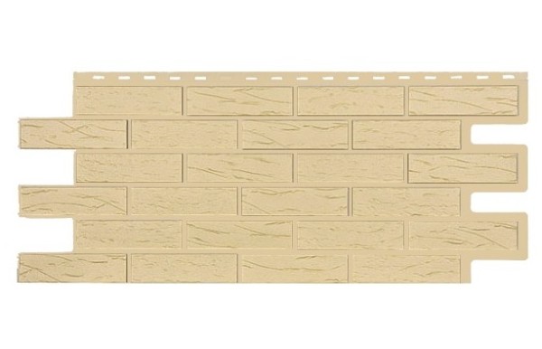 Фасадная панель T-Siding Кирпич Саман Эко Амбер купить в Пустошке