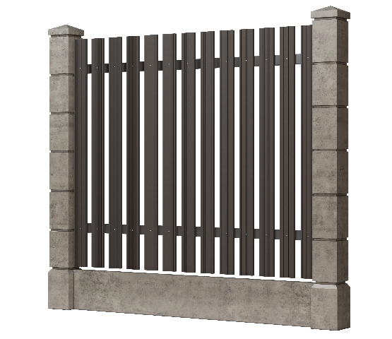 Заборная доска GRINDERDECO, ДПК, шлифованная Асфальт купить в Пустошке