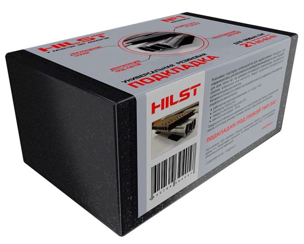 Резиновая подкладка HILST 80x60x6 мм (20 шт. в комплекте) купить в Пустошке