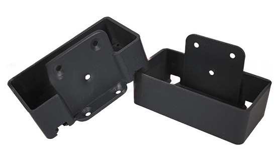 Крепление перил прямое из алюминия GardenParkett Графит купить в Пустошке