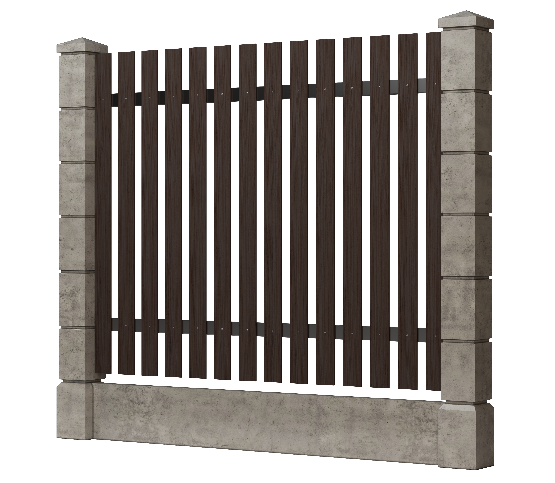 Заборная доска GRINDERDECO, ДПК, шлифованная Венге купить в Пустошке