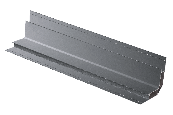 Угловой элемент внутренний,алюминиевый, серый купить в Пустошке