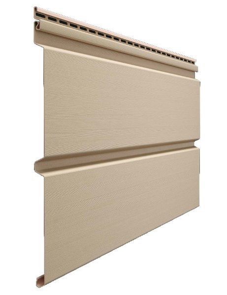 Виниловый сайдинг docke (дёке) - профиль D6S крем-брюле купить в Пустошке